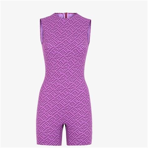 fendi skims purple jumpsuit|fendi sheer bodysuit.